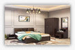 Premium 4‑piece bedroom set featuring a stylish bed ( 5' x 6' ) with 2 Side tables, 1 wardrobe ( 4' x 7' ) ,1 Dressing table with mirror ( 2.5' x 7' ). Crafted from high‑quality wood  by kleve World
